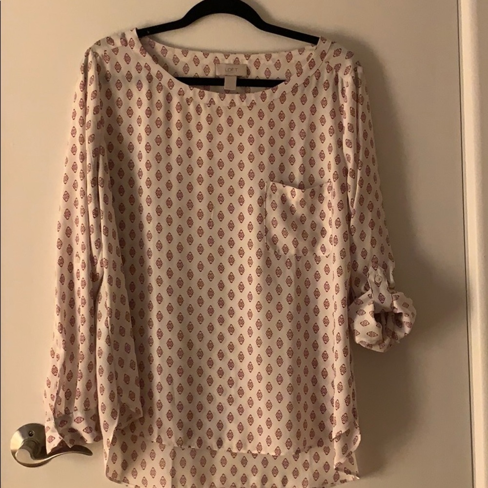 Long sleeve blouse